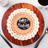 Rich Butterscotch Birthday Cake